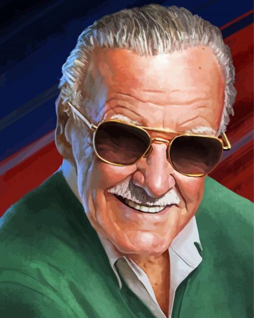 Stan Lee Art Diamond Painting