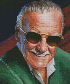 Stan Lee Art Diamond Painting