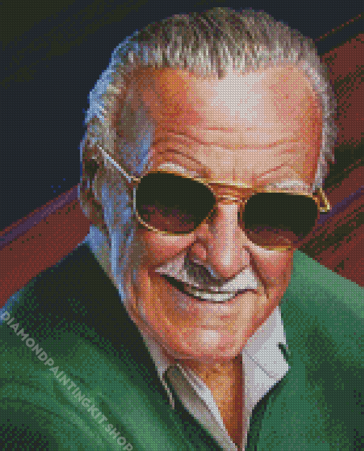 Stan Lee Art Diamond Painting