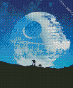 Star Wars Concept Death Star Diamond Painting