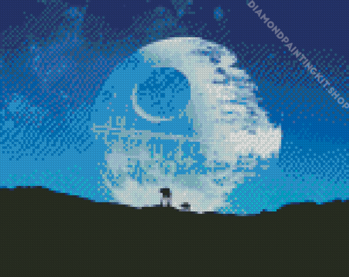 Star Wars Concept Death Star Diamond Painting