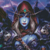 Sylvanas Windrunner Character Diamond Painting