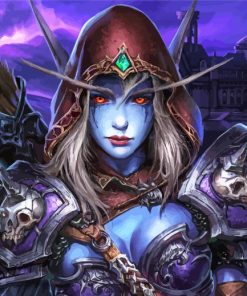 Sylvanas Windrunner Character Diamond Painting