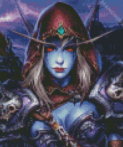 Sylvanas Windrunner Character Diamond Painting