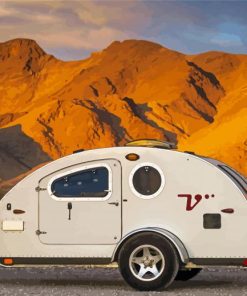 Teardrop Camper Diamond Painting