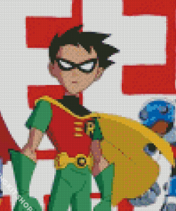 Teen Titans Diamond Painting