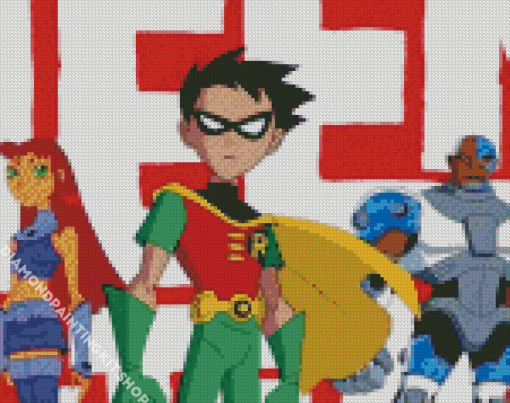 Teen Titans Diamond Painting