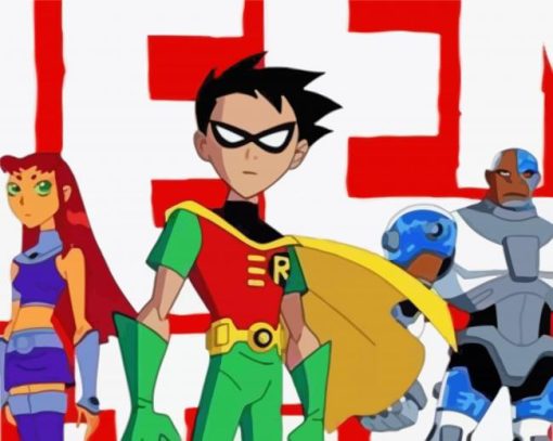 Teen Titans Diamond Painting