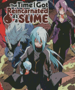 That Time I Got Reincarnated As A Slime Anime Poster Diamond Painting