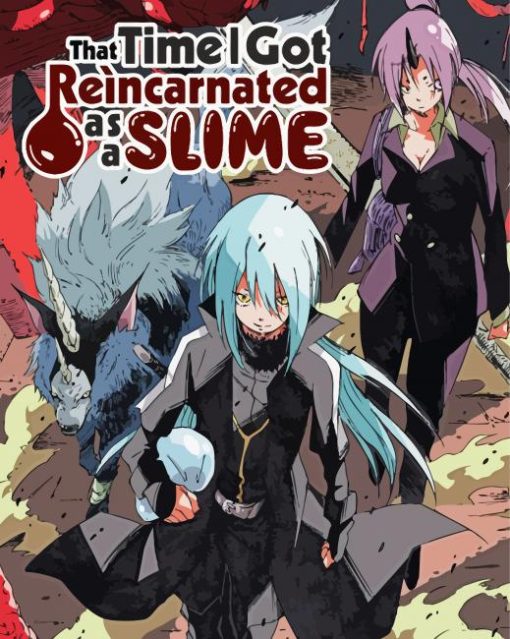 That Time I Got Reincarnated As A Slime Anime Poster Diamond Painting