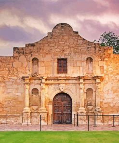 The Alamo San Antonio City Diamond Painting