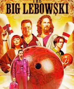 The Big Lebowski Movie Poster Diamond Painting