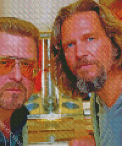 The Big Lebowski Movie Characters Diamond Painting