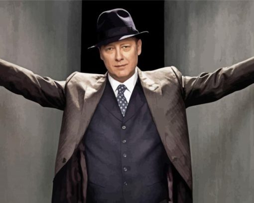 The Blacklist James Spader Diamond Painting