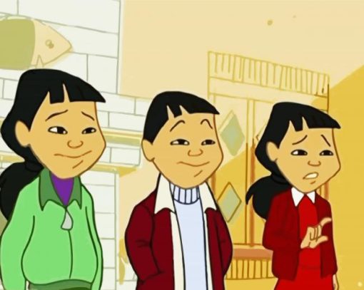 The Chang Triplets The Proud Family Characters Diamond Painting