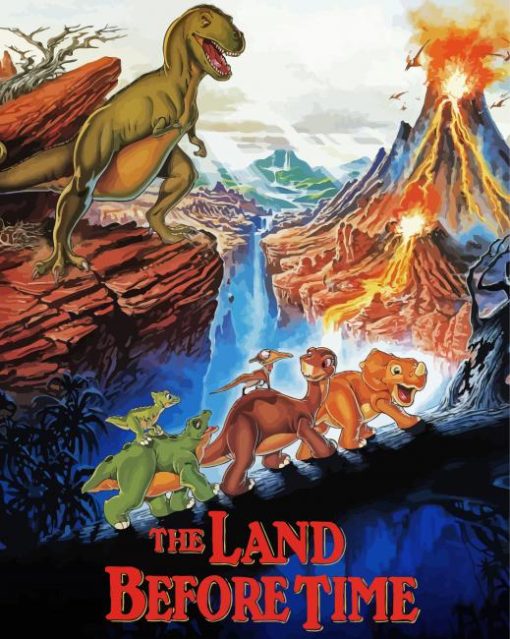 The Land Before Time Diamond Painting