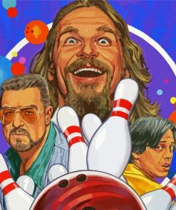 The Big Lebowski Movie Diamond Painting