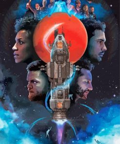 The Expanse Characters Diamond Painting