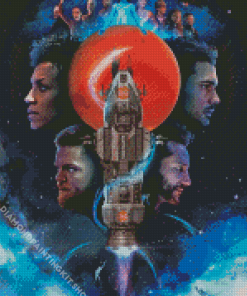 The Expanse Characters Diamond Painting