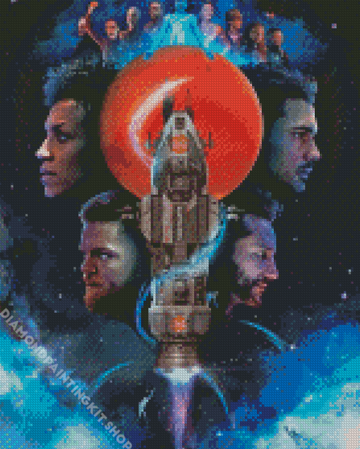 The Expanse Characters Diamond Painting