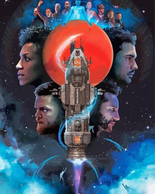 The Expanse Characters Diamond Painting