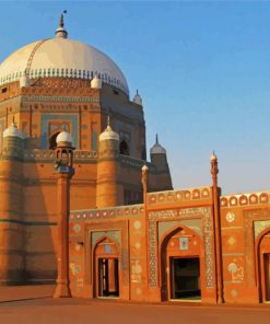 Tomb Of Hazrat Shah Rukn E Alam Pakistan Diamond Painting