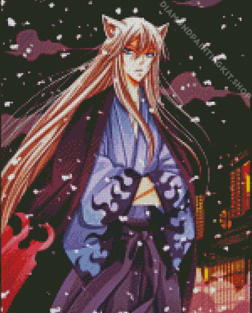 Tomoe Fox Diamond Painting