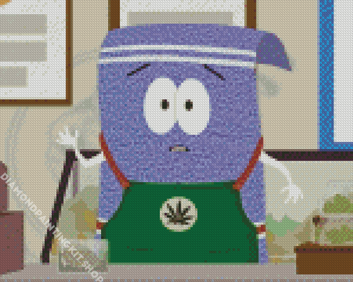 Towelie Character Diamond Painting