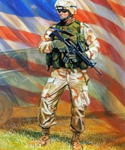 US Army Diamond Painting