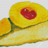 Upside Down Pineapple Cake Art Diamond Painting