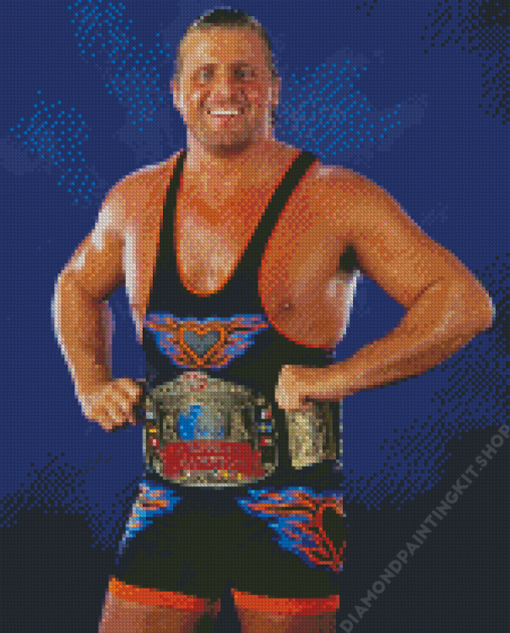 WWE Owen Hart Diamond Painting