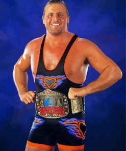 WWE Owen Hart Diamond Painting