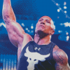 WWE The Rock Diamond Painting