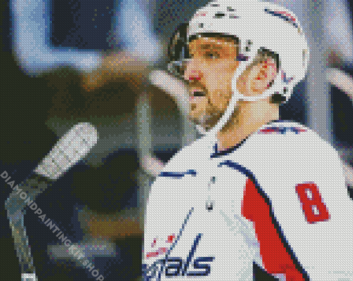 Washington Capitals Ice Hockey Player Diamond Painting