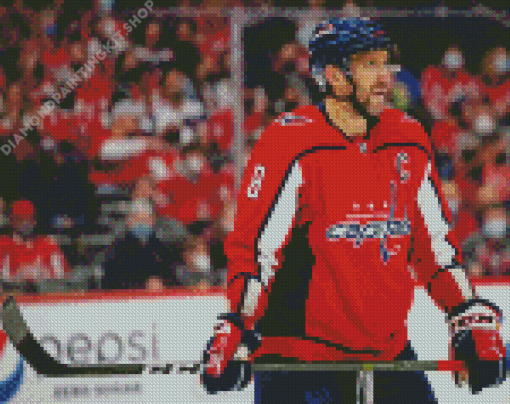 Washington Capitals Player Diamond Painting