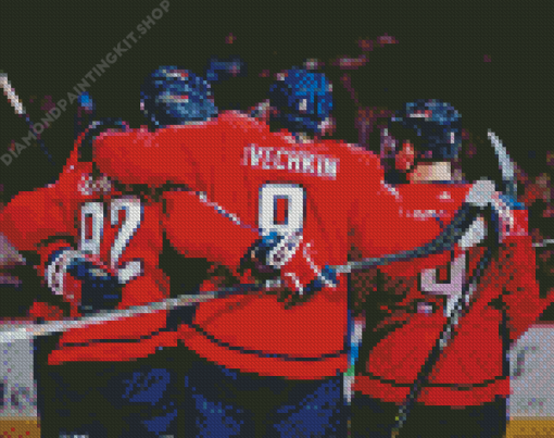 Washington Capitals Players Diamond Painting