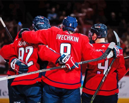 Washington Capitals Players Diamond Painting