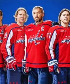 Washington Capitals Team Players Diamond Painting