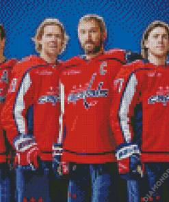 Washington Capitals Team Players Diamond Painting