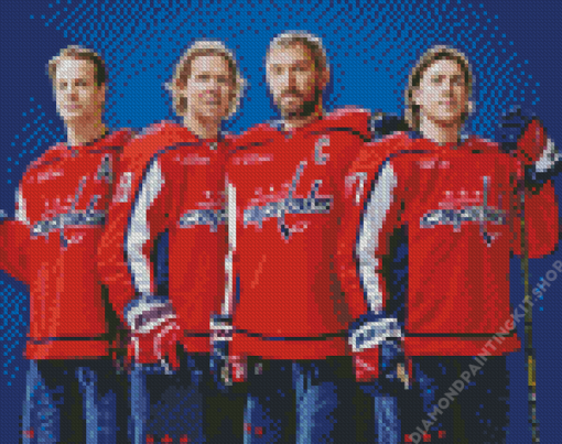 Washington Capitals Team Players Diamond Painting