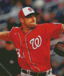 Washington Nationals Player Diamond Painting