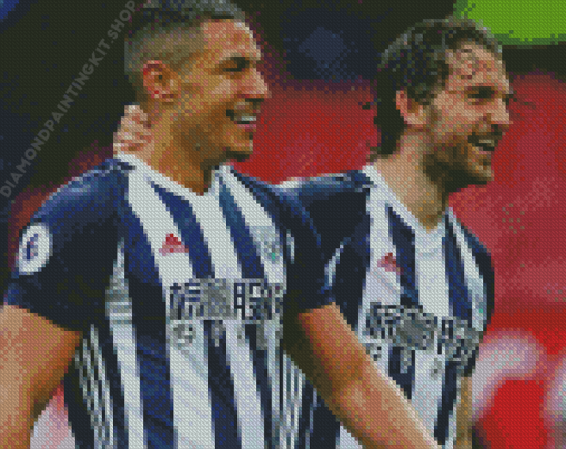 West Bromwich Albion Footballers Diamond Painting