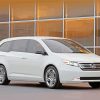 White Honda Odyssey Diamond Painting