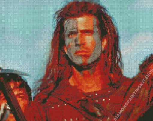 William Wallace Character Diamond Painting