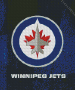 Winnipeg Jets Logo Diamond Painting