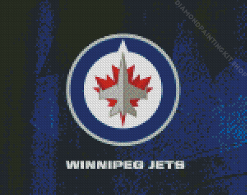 Winnipeg Jets Logo Diamond Painting