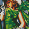 Young Lady With Gloves Lempicka Diamond Painting