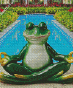 Zen Frog Diamond Painting