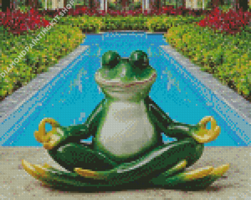 Zen Frog Diamond Painting