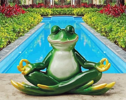 Zen Frog Diamond Painting